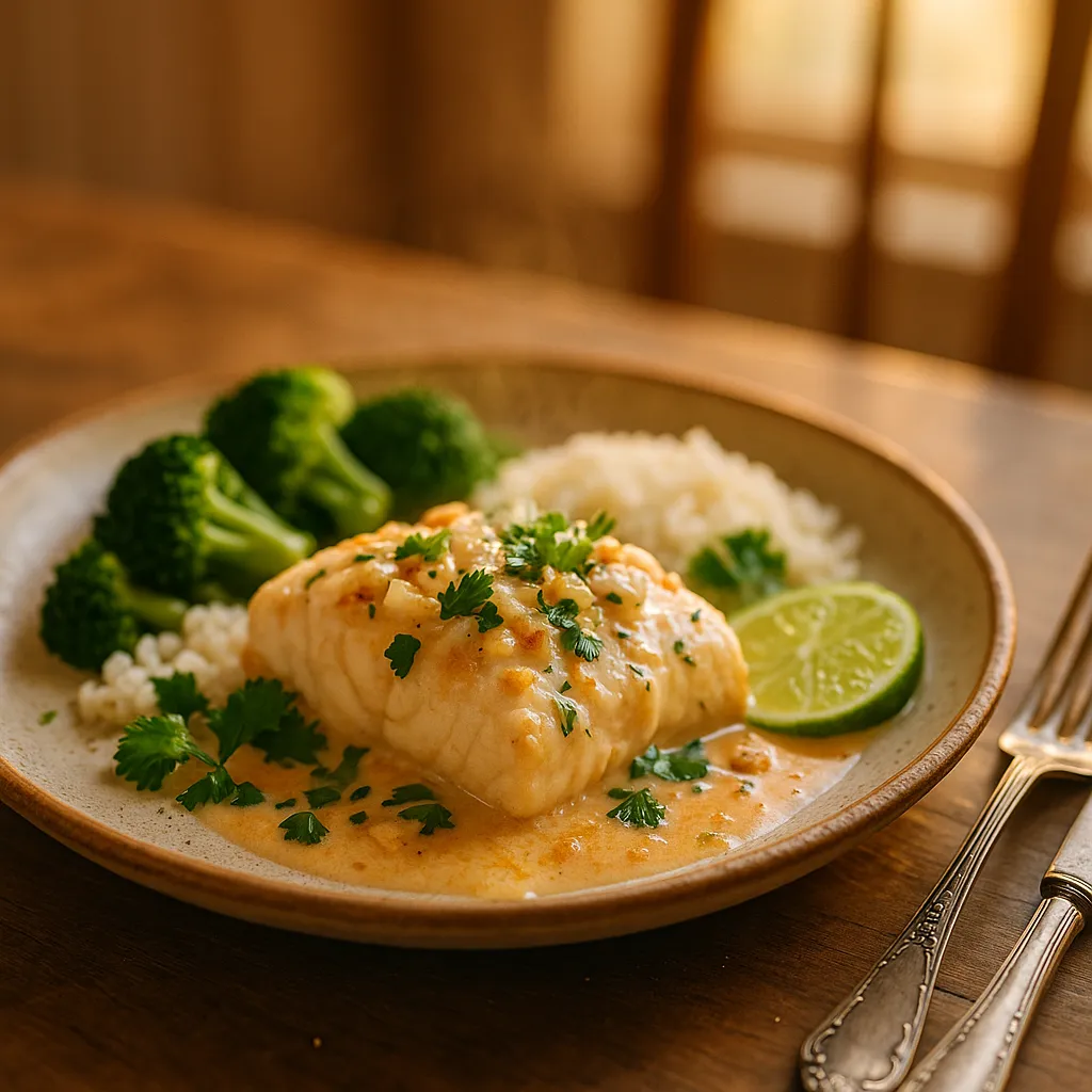 Coconut Lime Cod