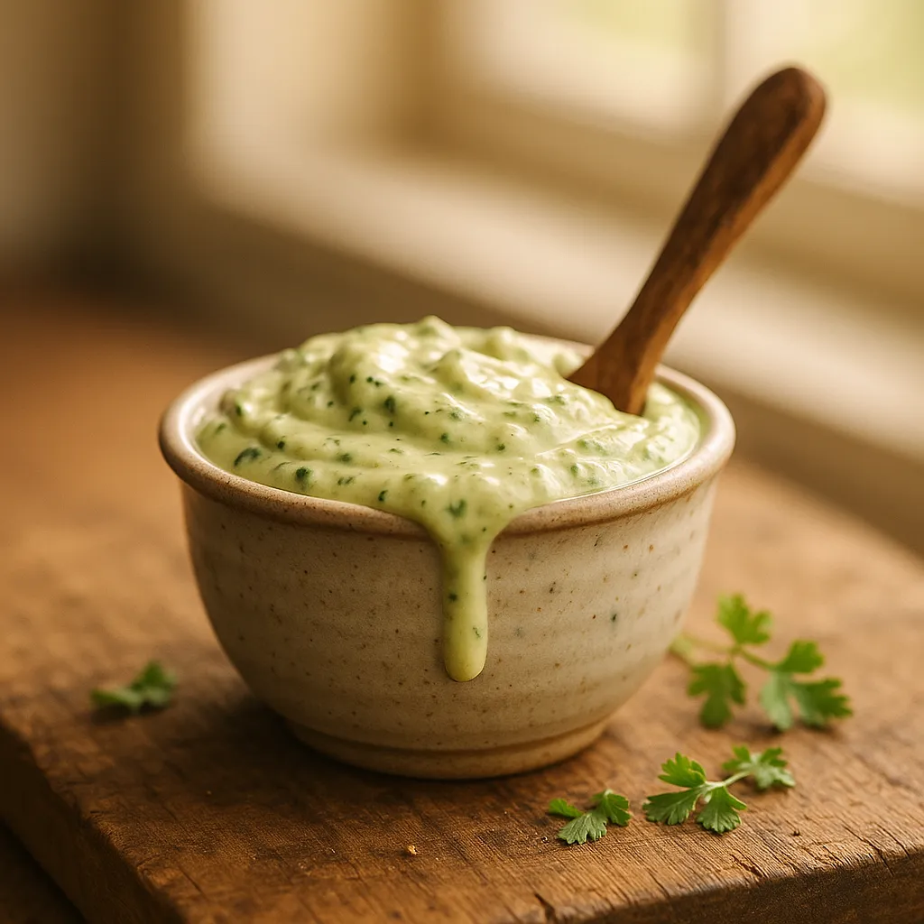 Creamy Avocado Lime Sauce