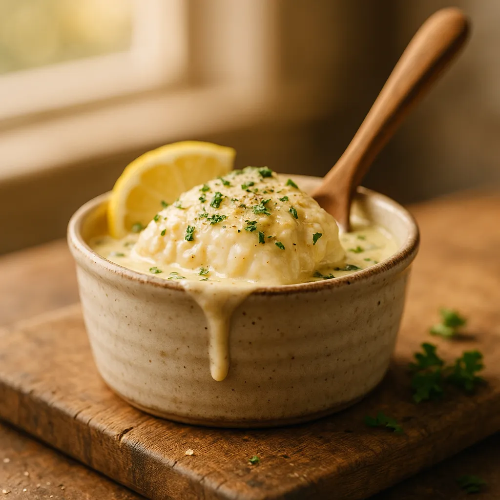 Creamy Lemon Butter Cod