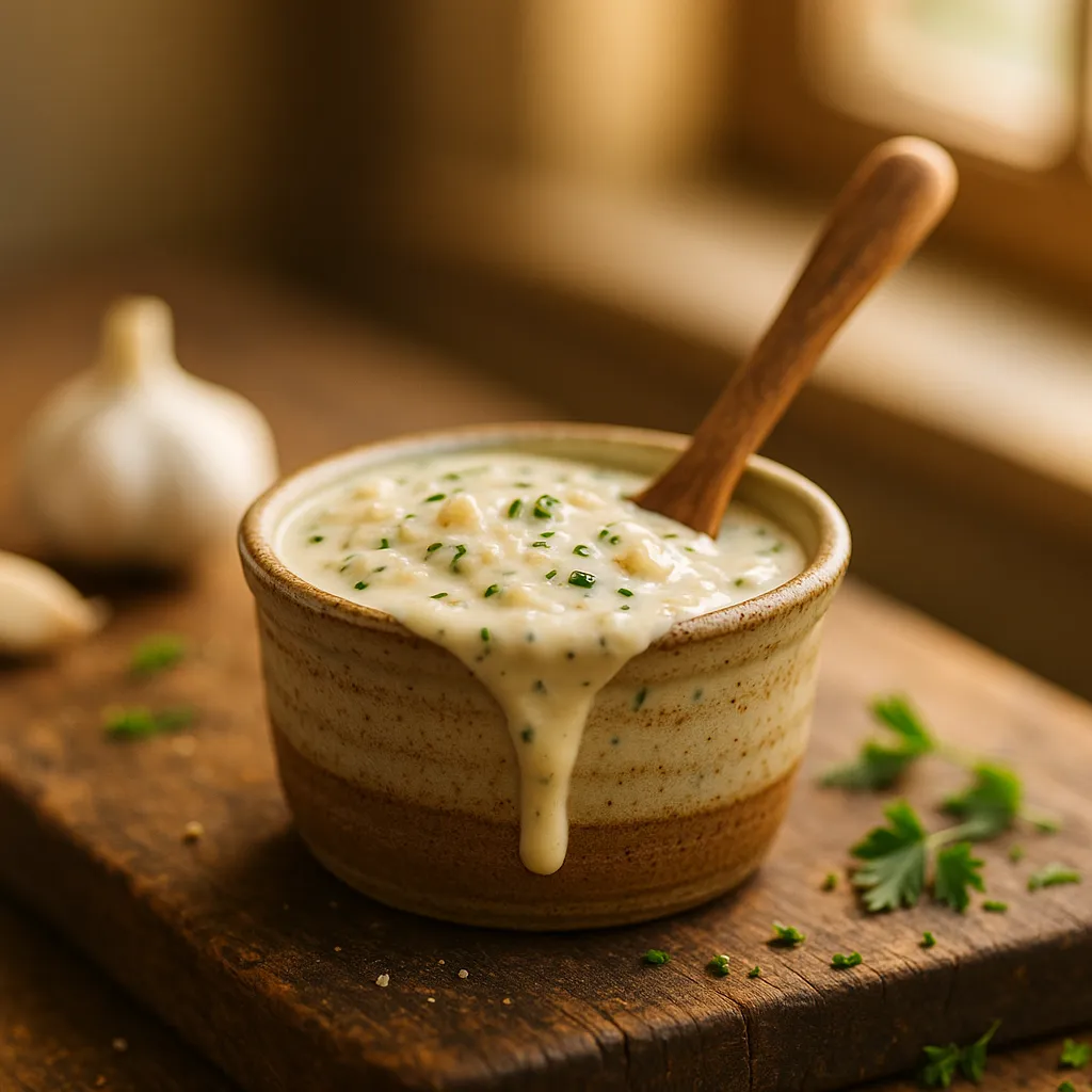 Garlic Parmesan Sauce