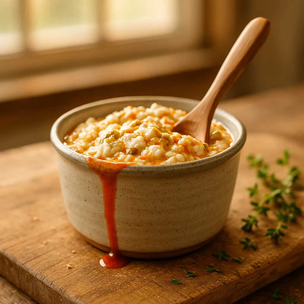 Goat Cheese Kahlua Hot Sauce