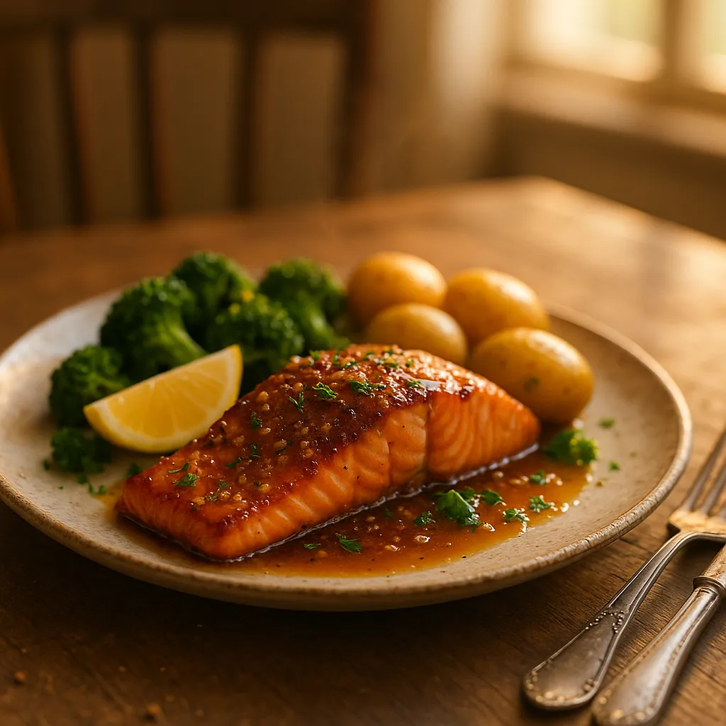Honey Lemon Garlic Salmon