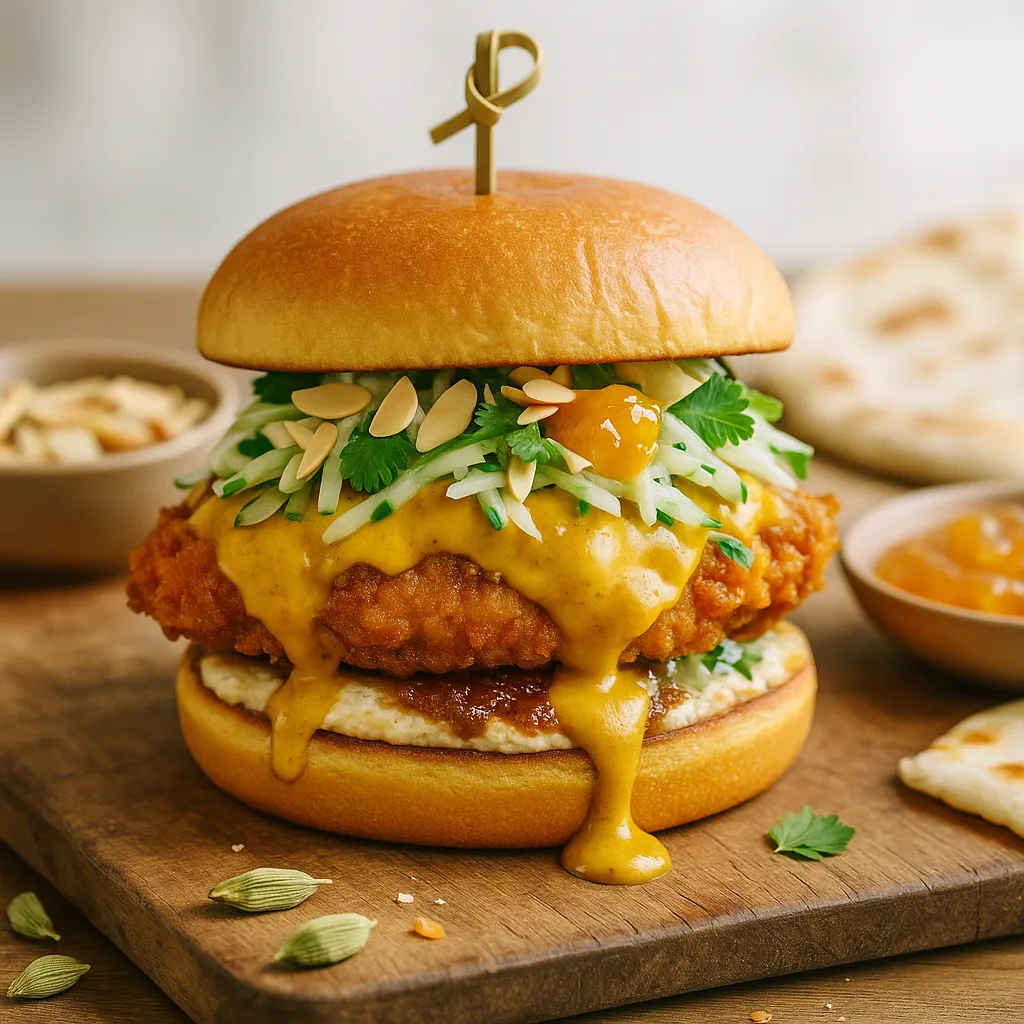 Korma Chicken Sandwich
