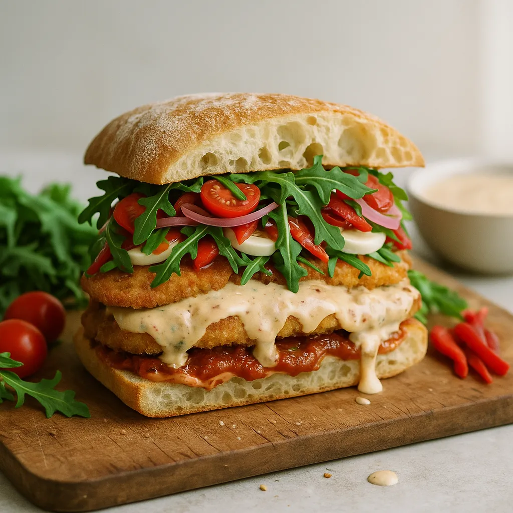 Creamy Tuscan Chicken Sub