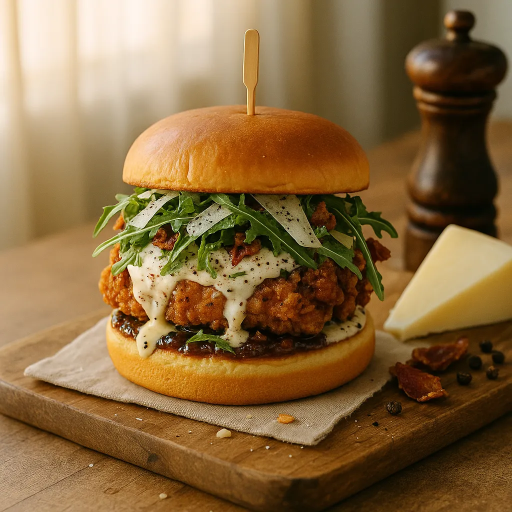 Cacio e Pepe Chicken Sandwich