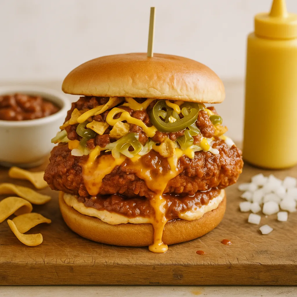 Loaded Chili Dog Chicken Sandwich